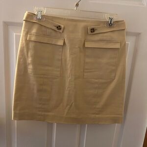 Frances Valentine Khaki Mini Skirt
